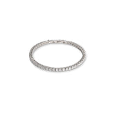 Coeur de Lion Tennis Bracelet White CZ & Stainless Steel
